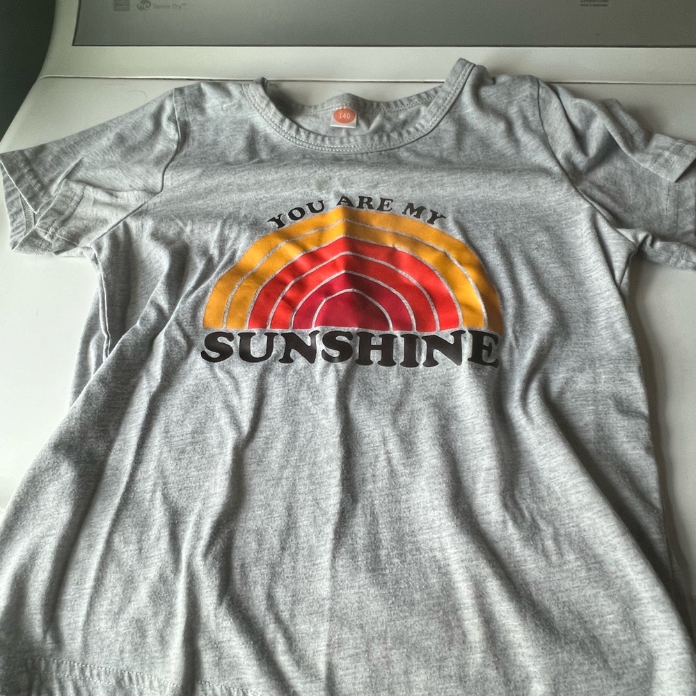 Girls size medium t-shirt. Soft and cute.